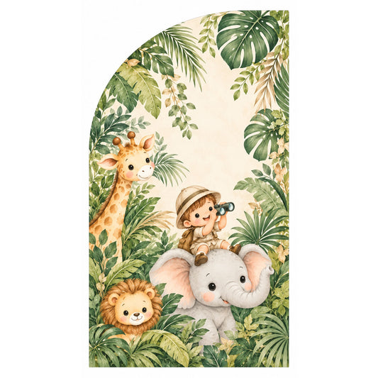 Baby Safari Backdrop - C Print USA