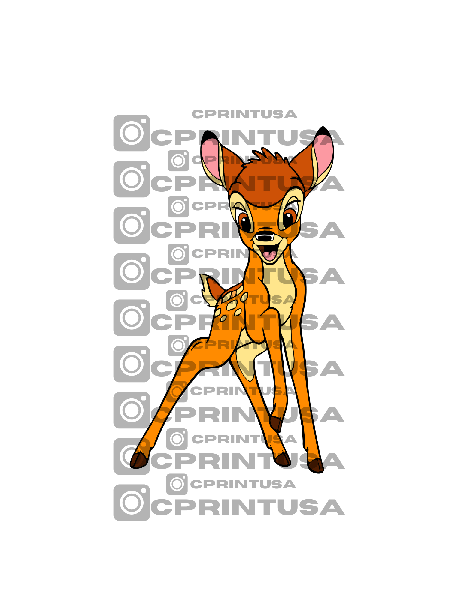 BAMBI CUT OUT - C Print USA