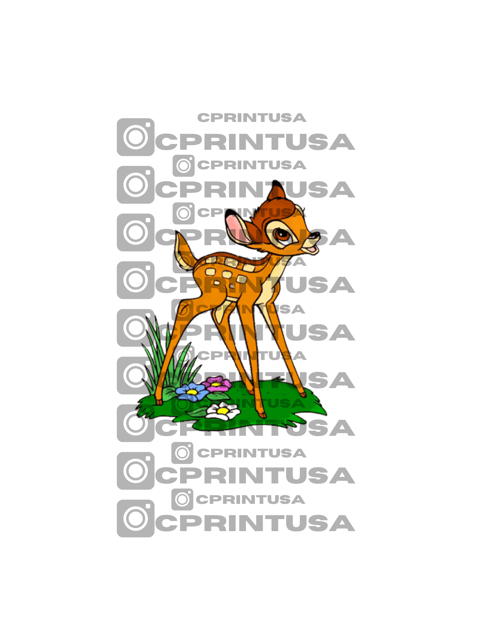 BAMBI CUT OUT - C Print USA