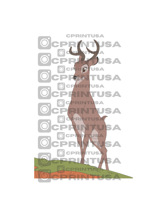 BAMBI FATHER CUT OUT - C Print USA