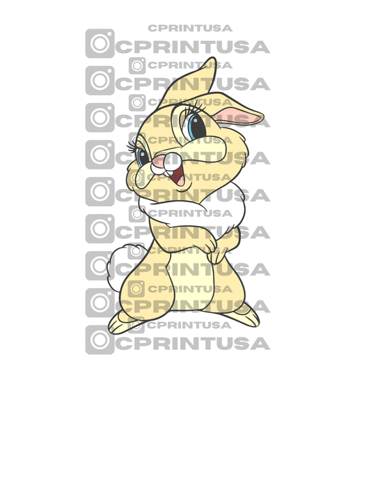 BAMBI GIRL BUNNY CUT OUT - C Print USA