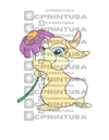 BAMBI GIRL BUNNY CUT OUT - C Print USA
