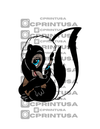 BAMBI SKUNK ZORRILLO CUT OUT - C Print USA