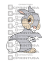 BAMBI THUMPER CUT OUT - C Print USA