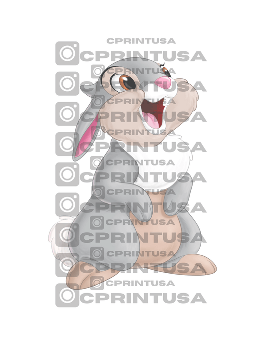 BAMBI THUMPER CUT OUT - C Print USA
