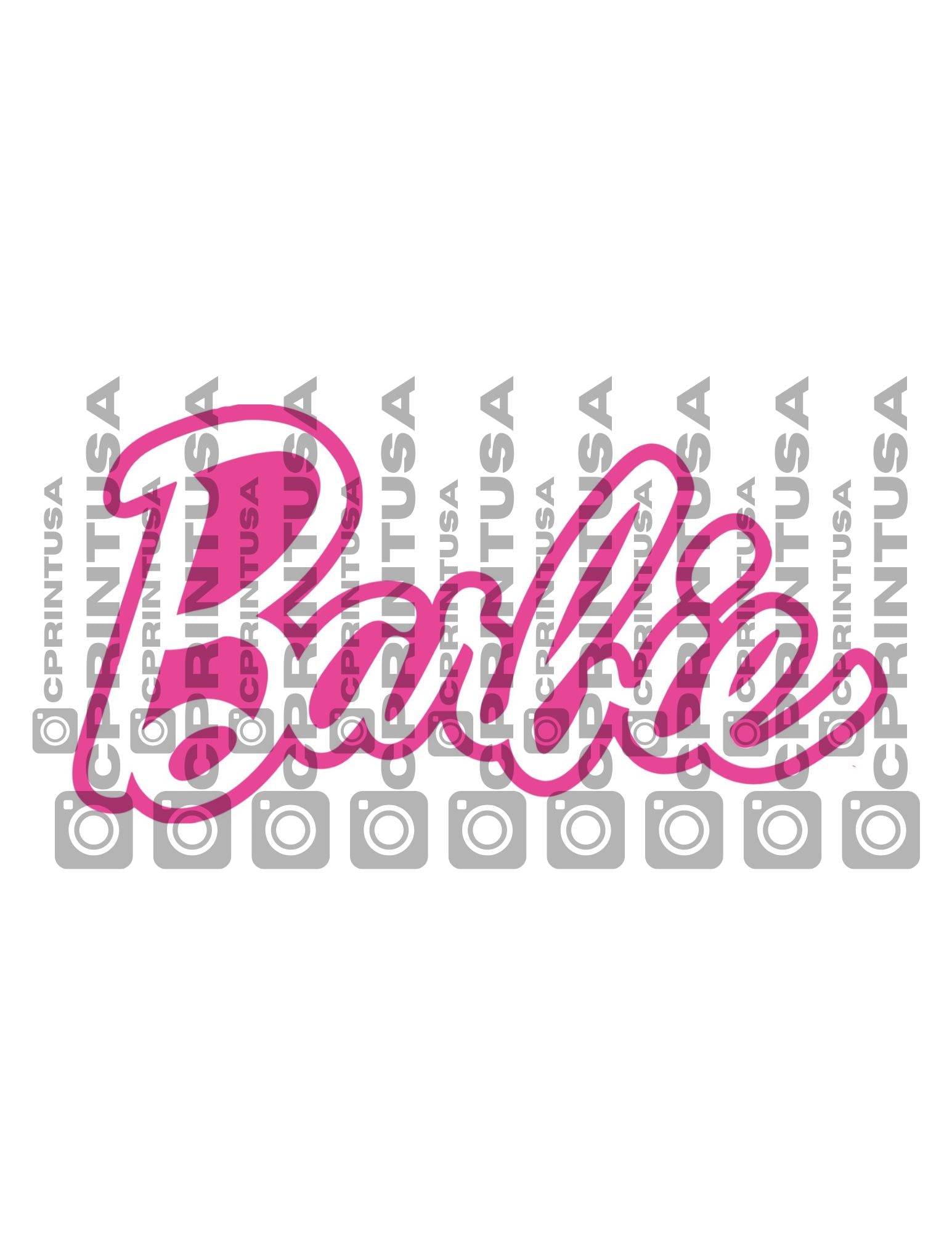 BARBIE CUT OUT - C Print USA