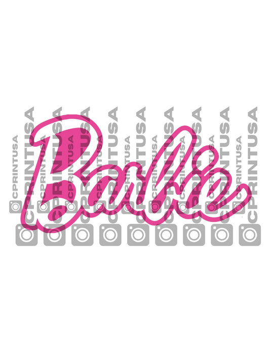 BARBIE CUT OUT - C Print USA