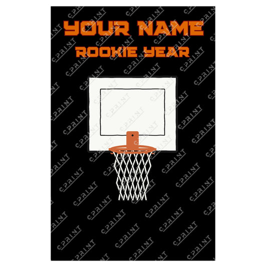 basketball Custom Backdrop by Theme - C Print USA