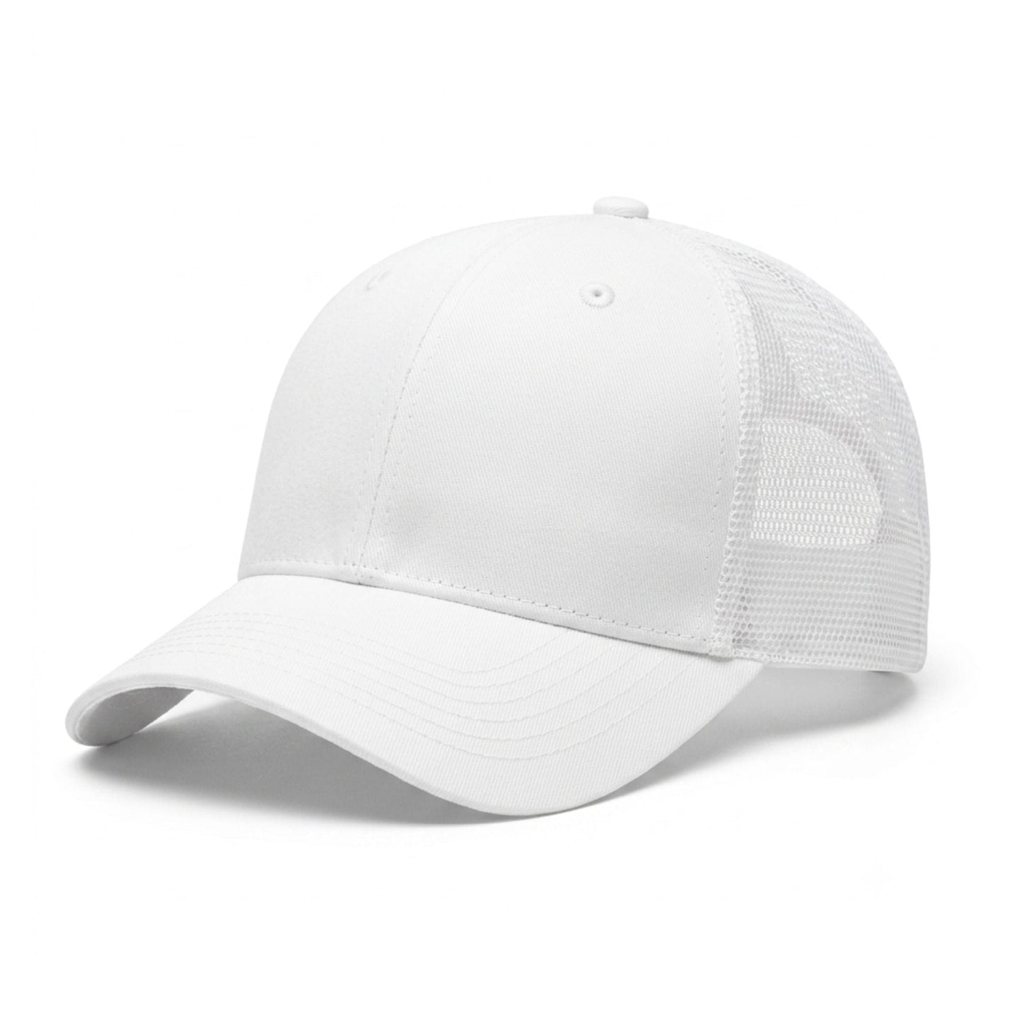 BIG BA656T Premium Trucker Cap- White - C Print USA