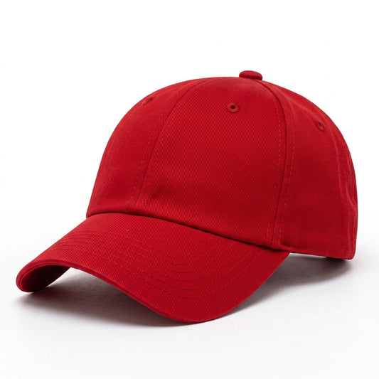 BIG BX010 Classic Baseball Cap - Red - C Print USA