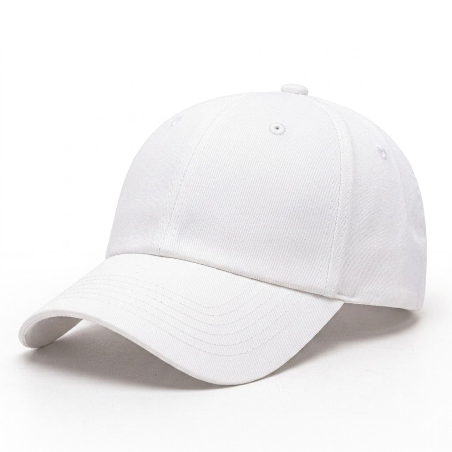BIG BX010 Classic Baseball Cap - White - C Print USA