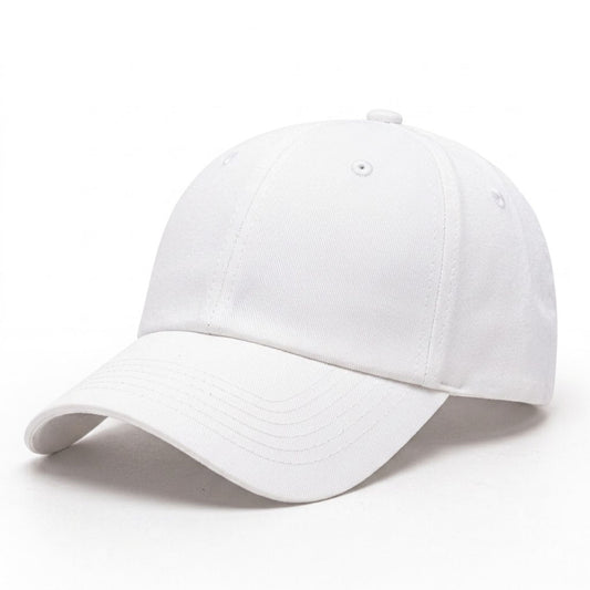 BIG BX010 Classic Baseball Cap - White - C Print USA