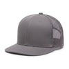BIG BX025 Structured Twill Cap- Grey - C Print USA