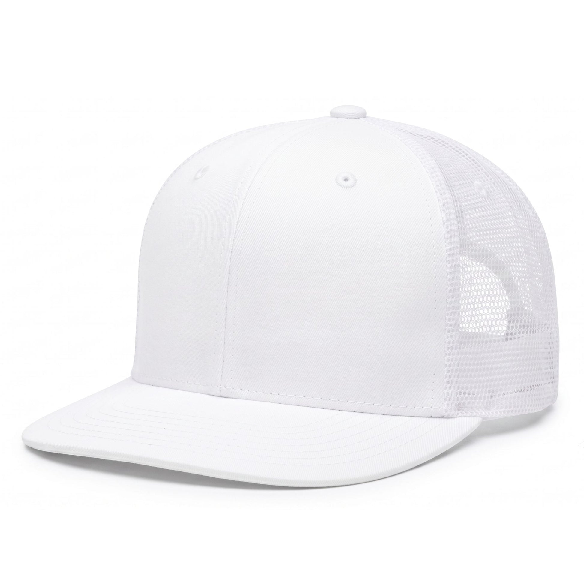 BIG BX025 Structured Twill Cap- White - C Print USA
