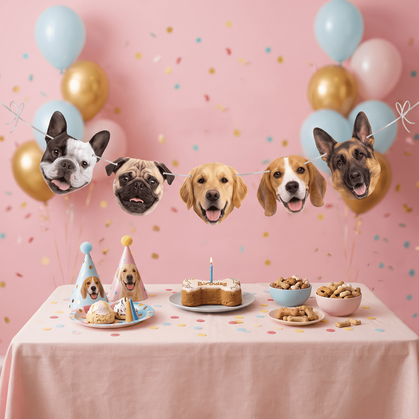 Big Head Garland - C Print USA