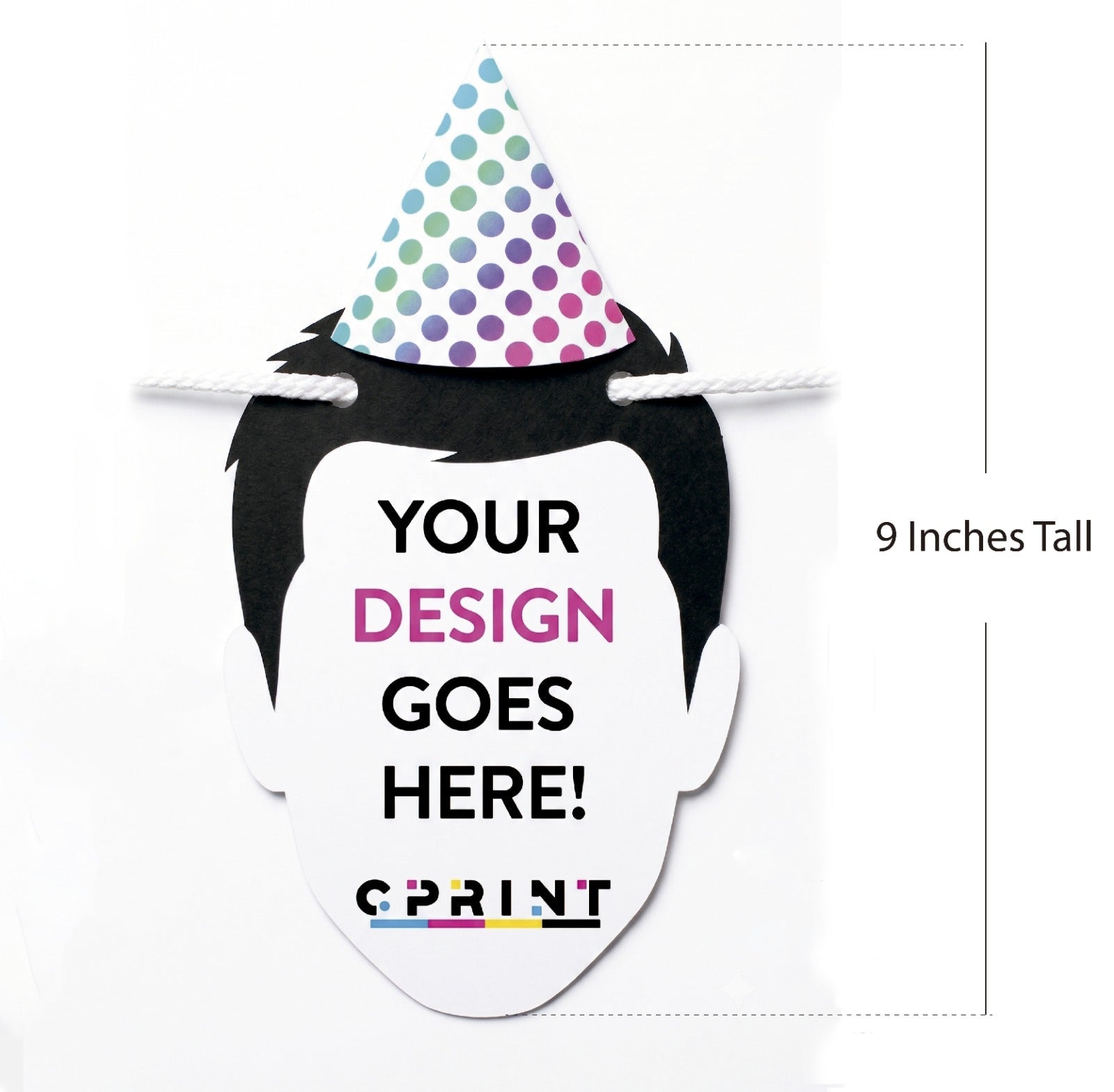 Big Head Garland - C Print USA