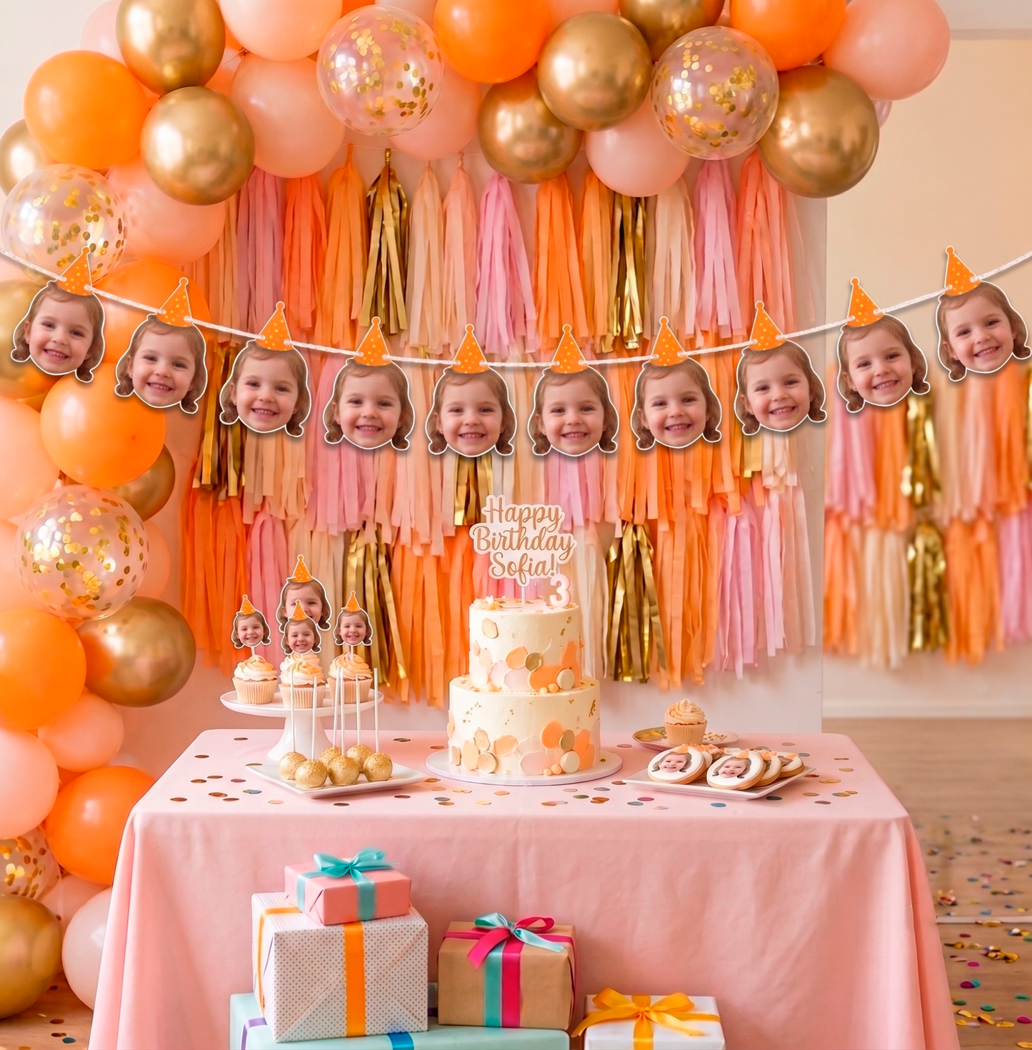 Big Head Garland - C Print USA