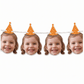 Big Head Garland - C Print USA