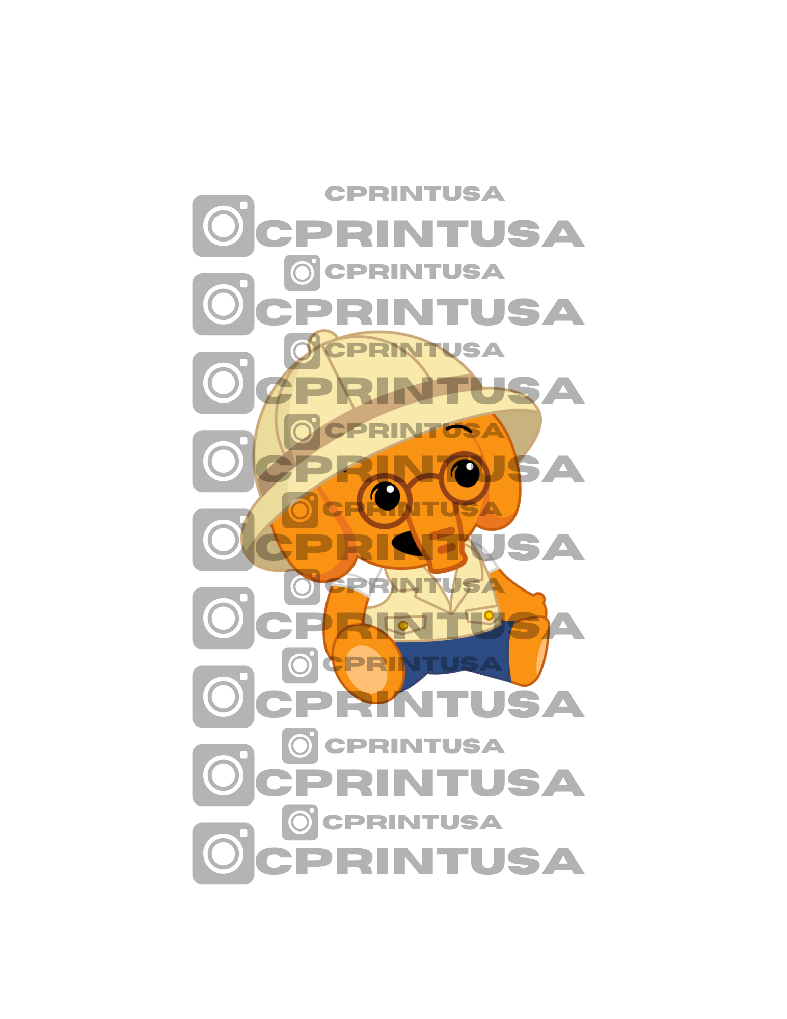 BLIM BLIM ELEPHANT CUT OUT - C Print USA