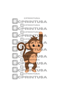 BLIM BLIM MONKEY CUT OUT - C Print USA