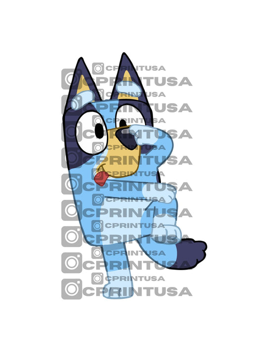 BLUEY CUT OUT - C Print USA
