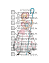 BO PEEP WATERCOLOR TOY STORY CUT OUT - C Print USA
