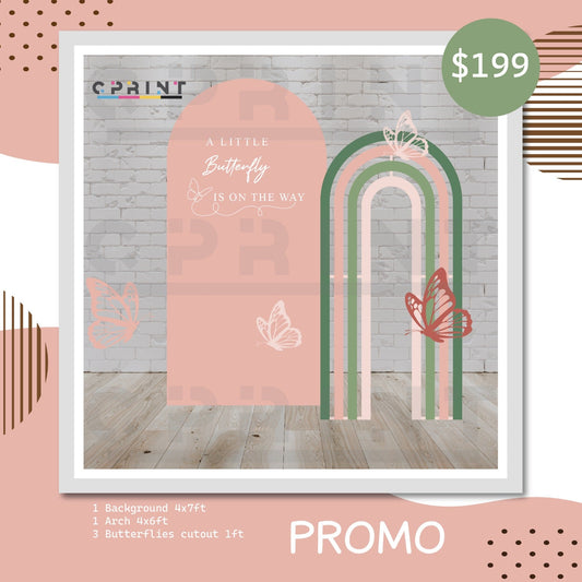 Butterfly Themed Party Bundle Design - C Print USA