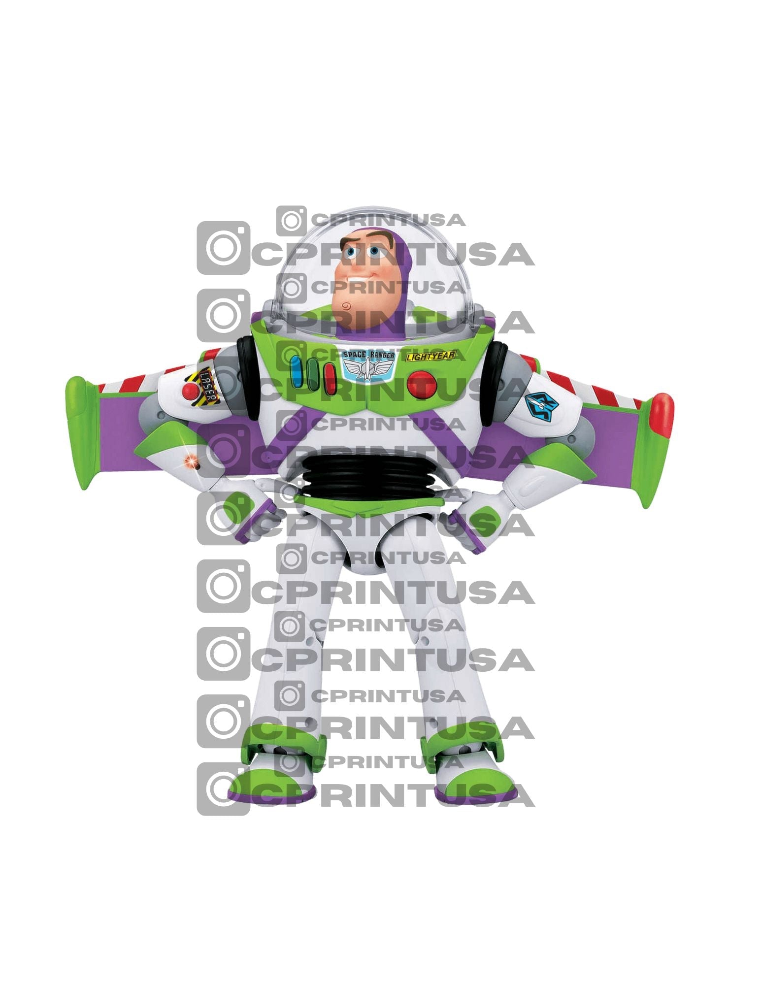 BUZZ TOY STORY CUT OUT - C Print USA