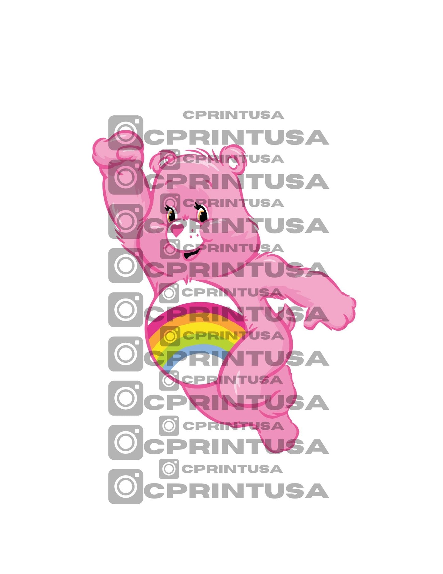 CARE BEARS CUT OUT - C Print USA