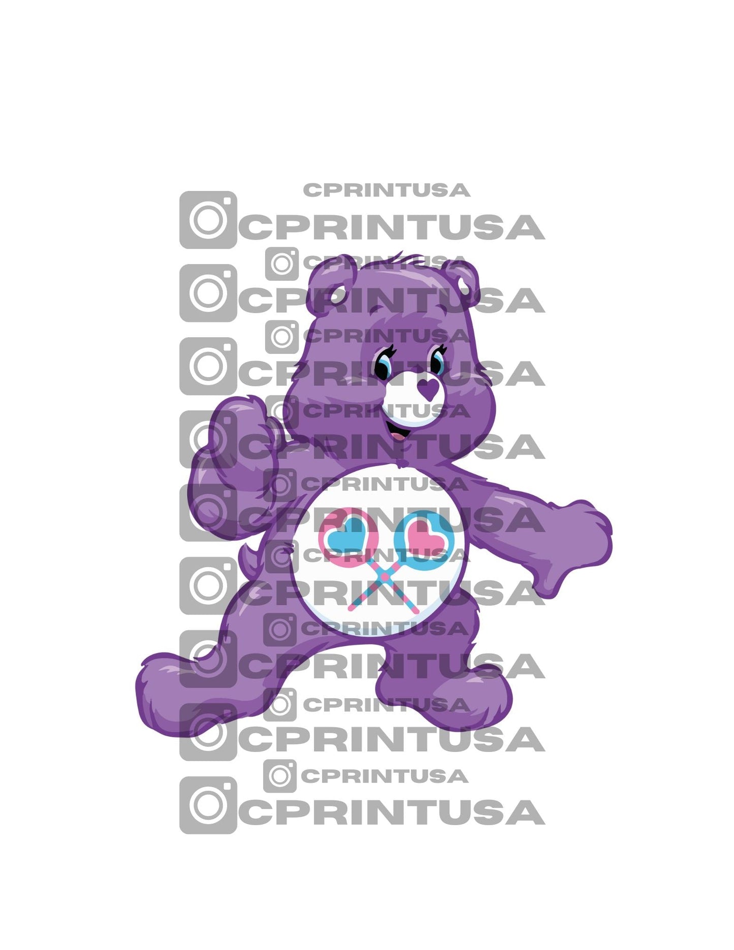 CARE BEARS CUT OUT - C Print USA