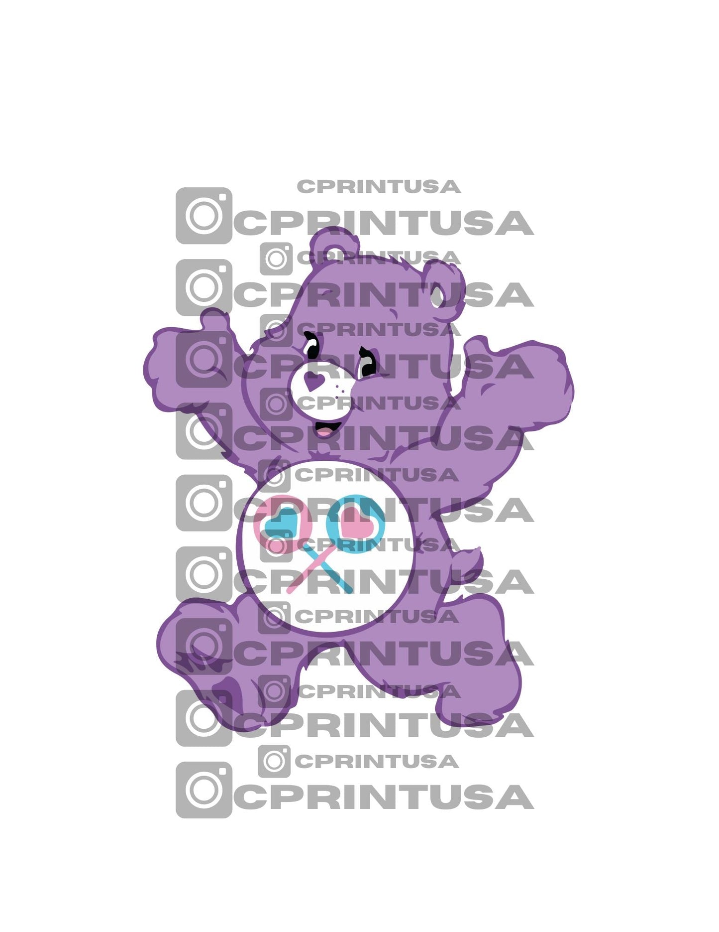 CARE BEARS CUT OUT - C Print USA