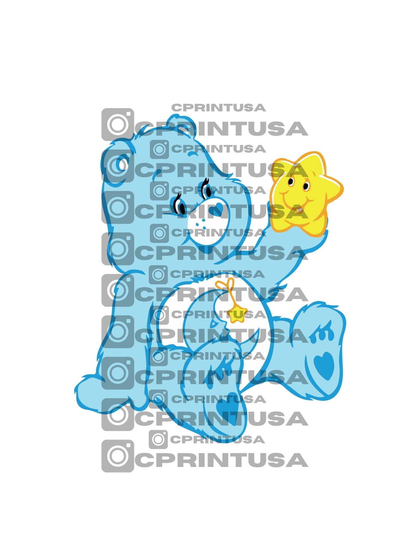 CARE BEARS CUT OUT - C Print USA