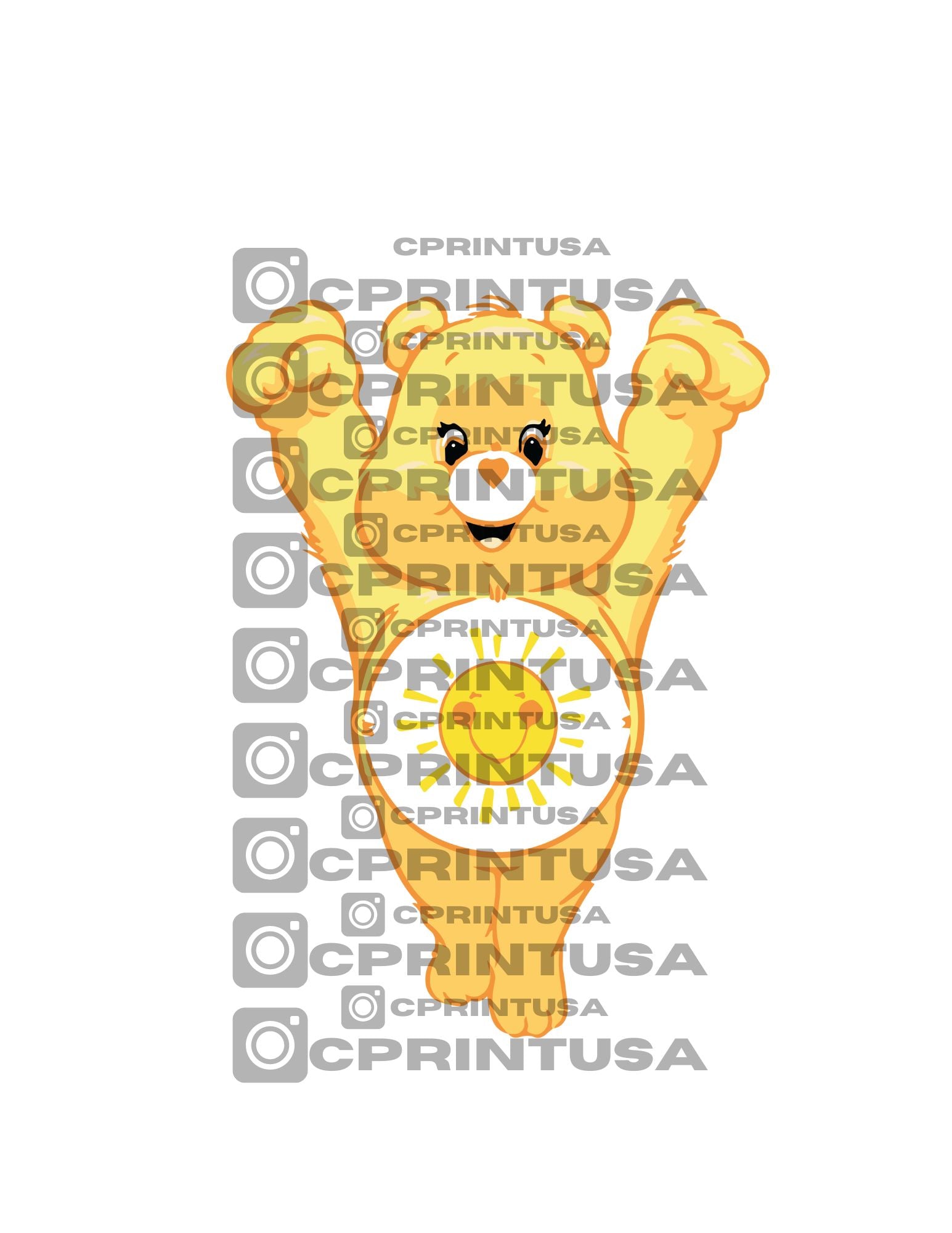 CARE BEARS CUT OUT - C Print USA