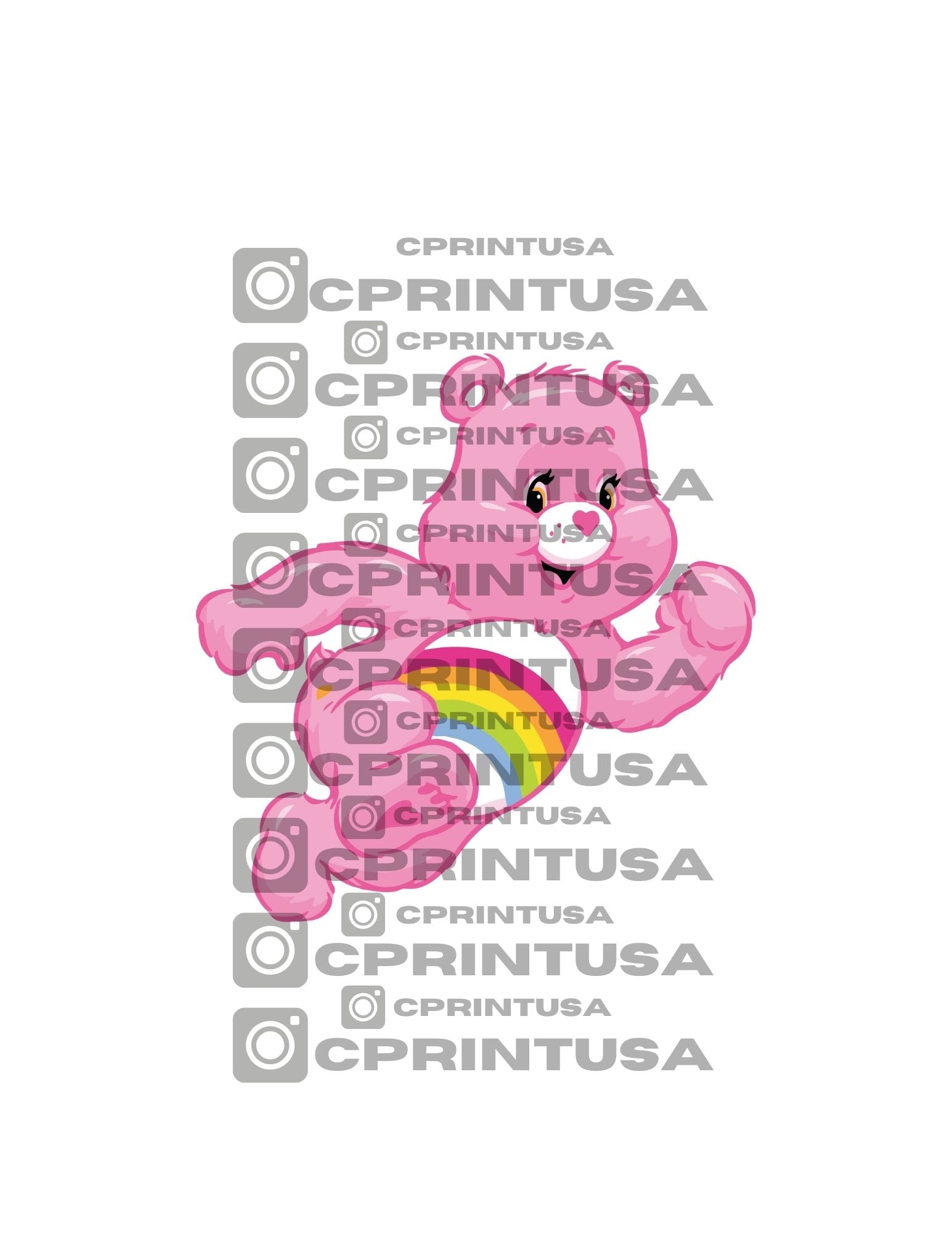 CARE BEARS CUT OUT - C Print USA