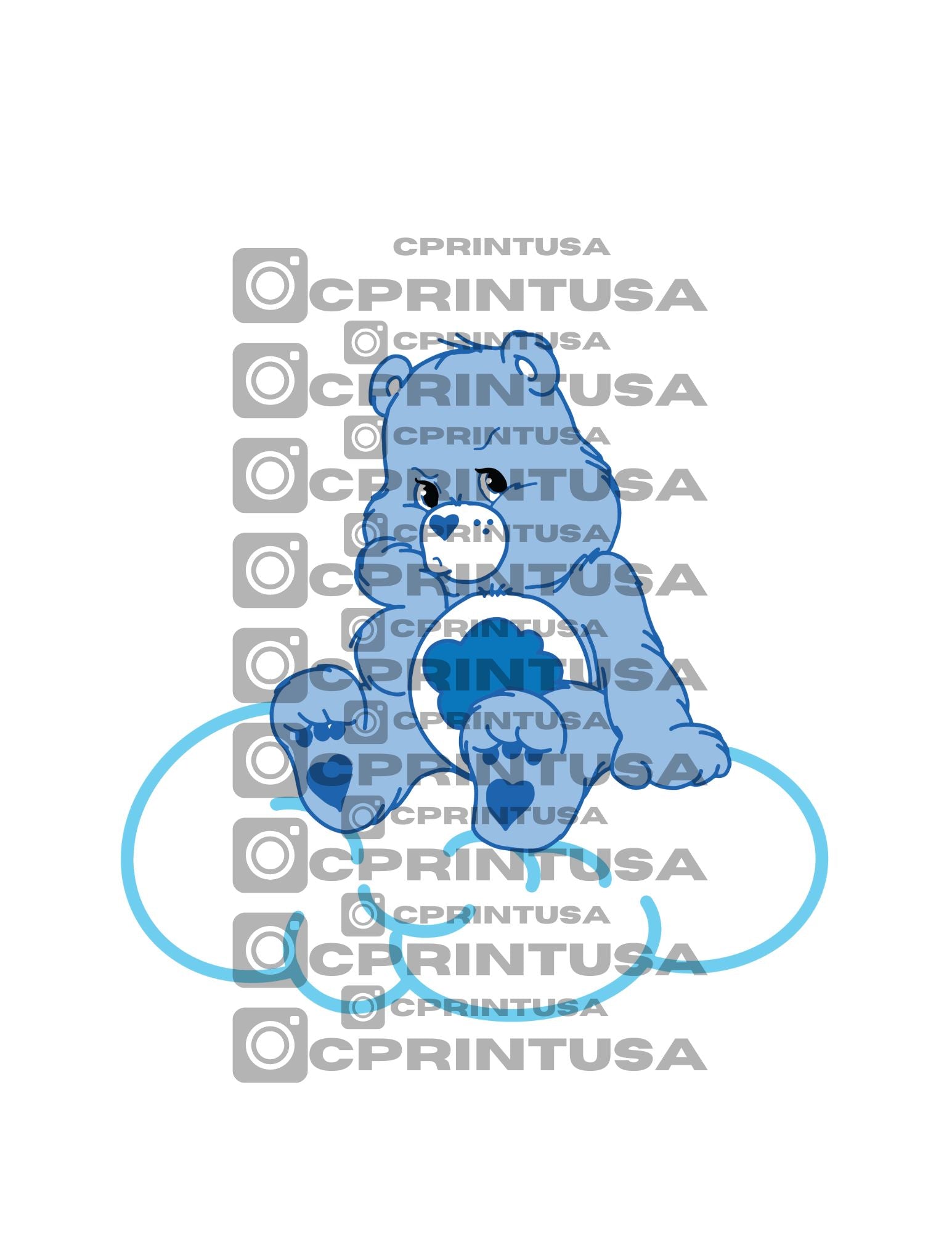 CARE BEARS CUT OUT - C Print USA