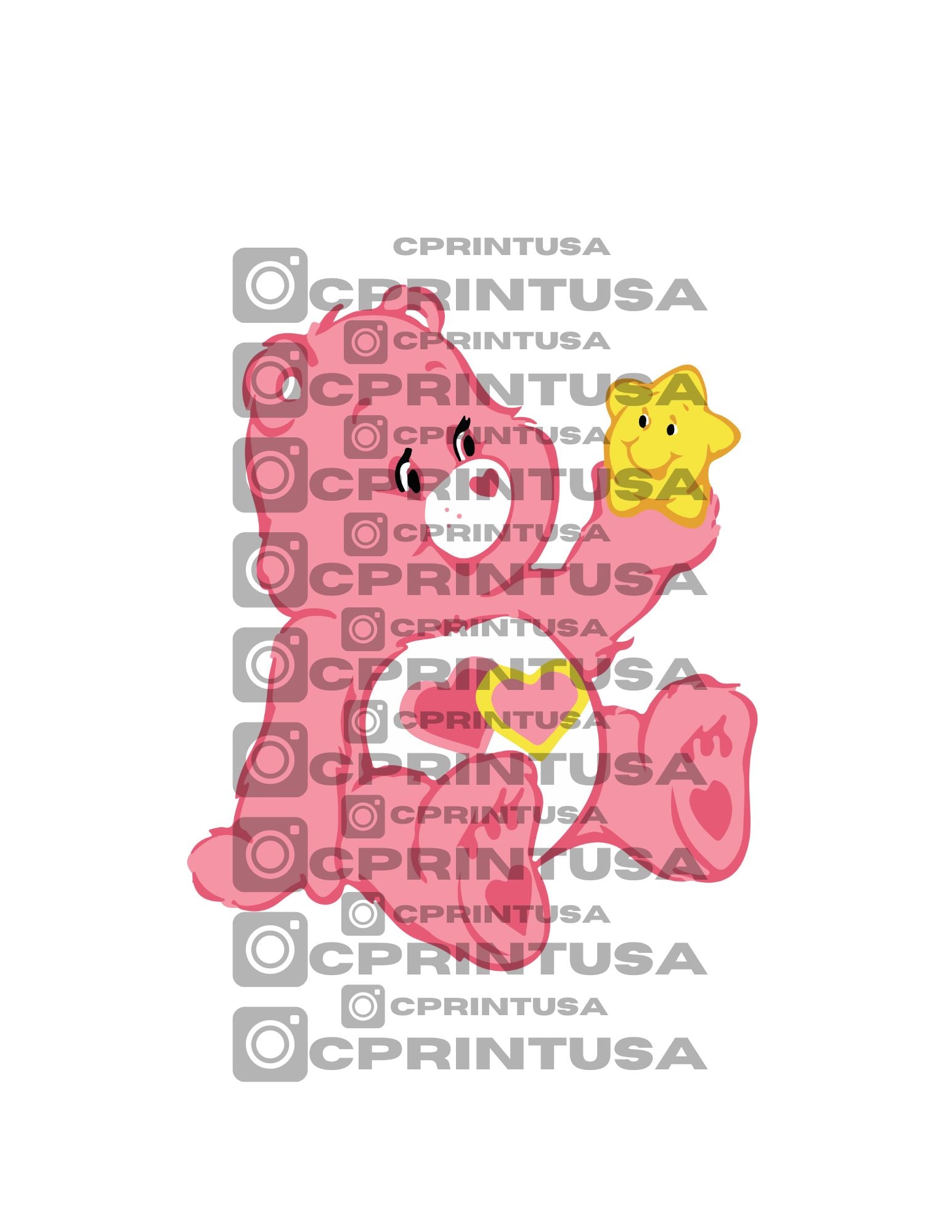CARE BEARS CUT OUT - C Print USA