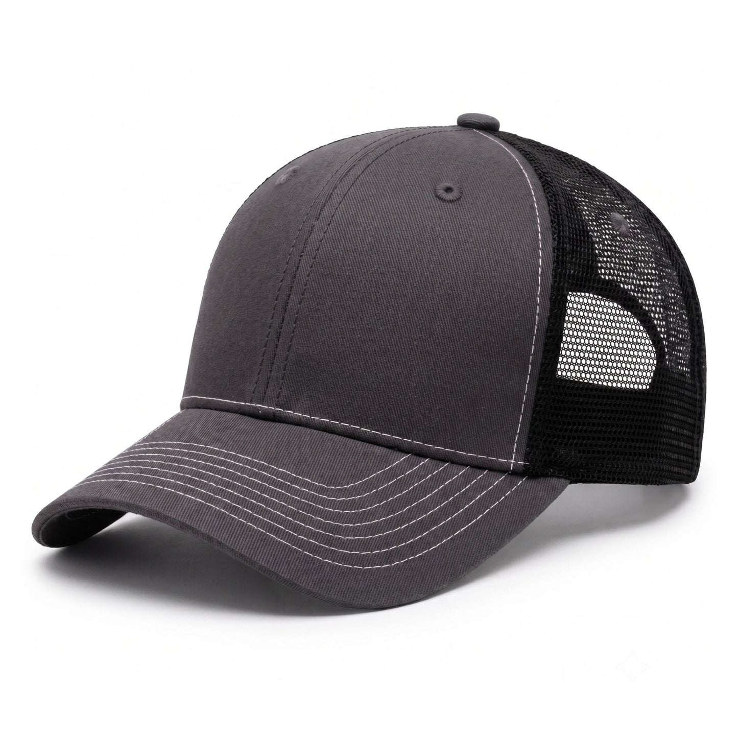 BIG BA516 Trucker Cap - Charcoal/Black
