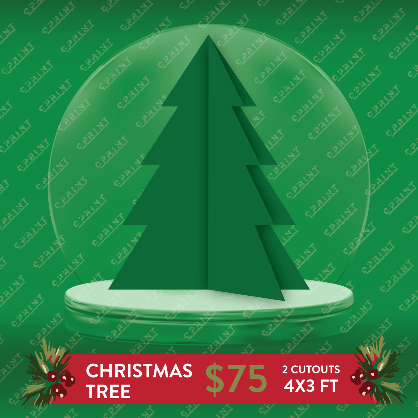 Christmas Tree - C Print USA