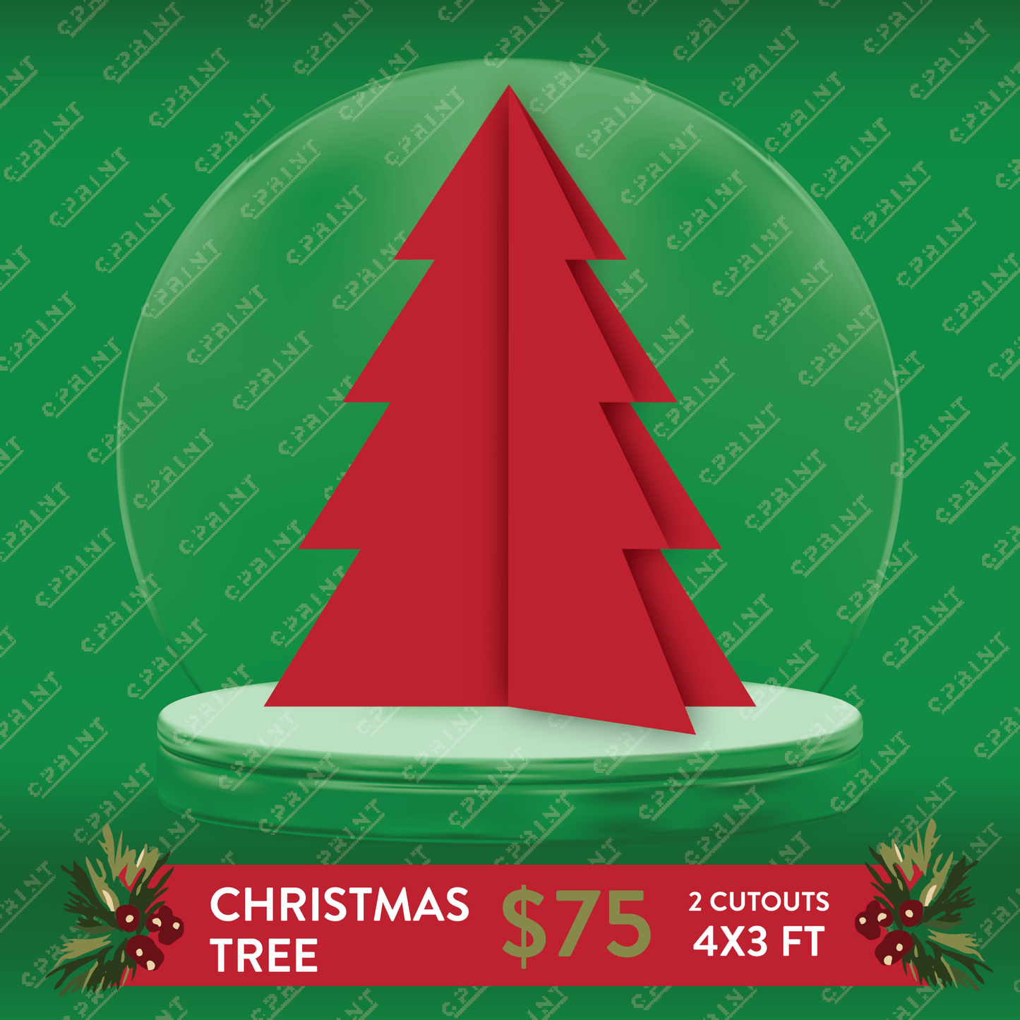 Christmas Tree - C Print USA