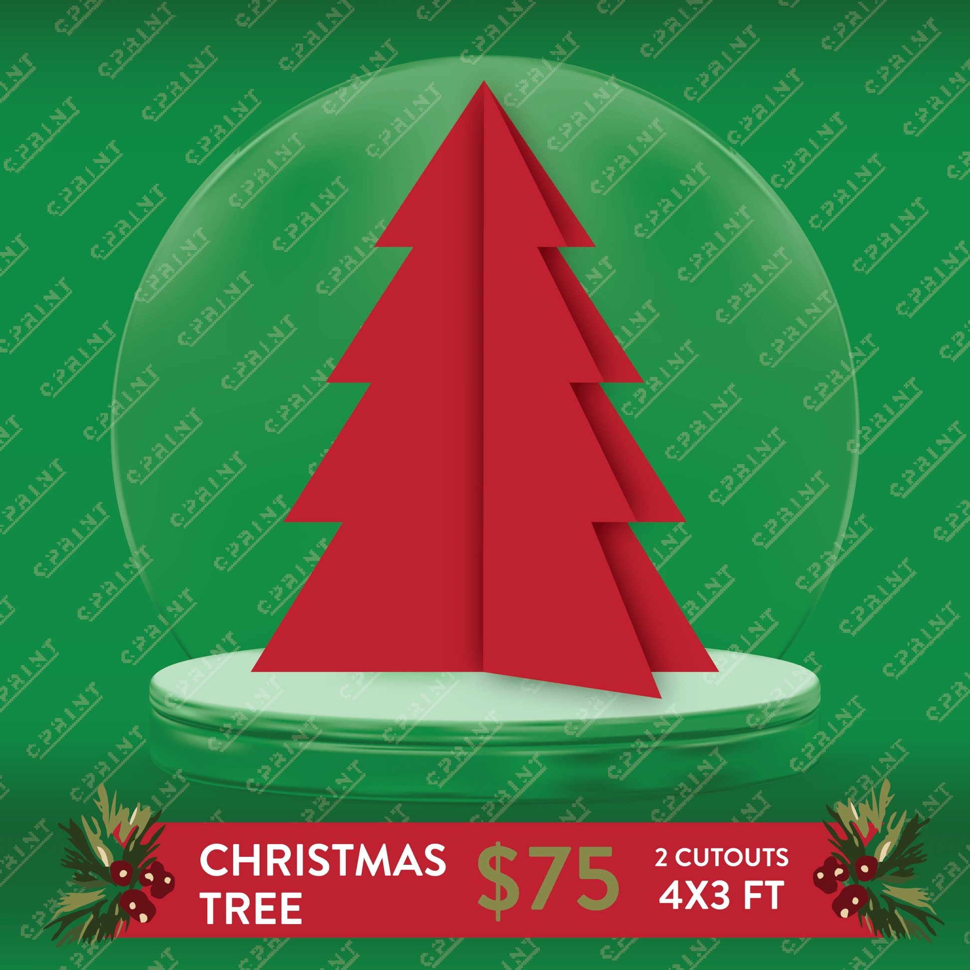 Christmas Tree - C Print USA
