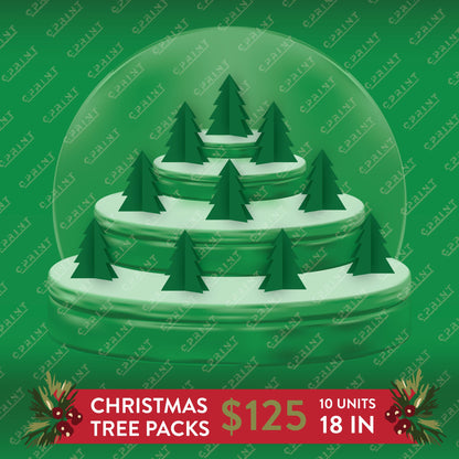 Christmas Tree Packs | 10 Units - C Print USA