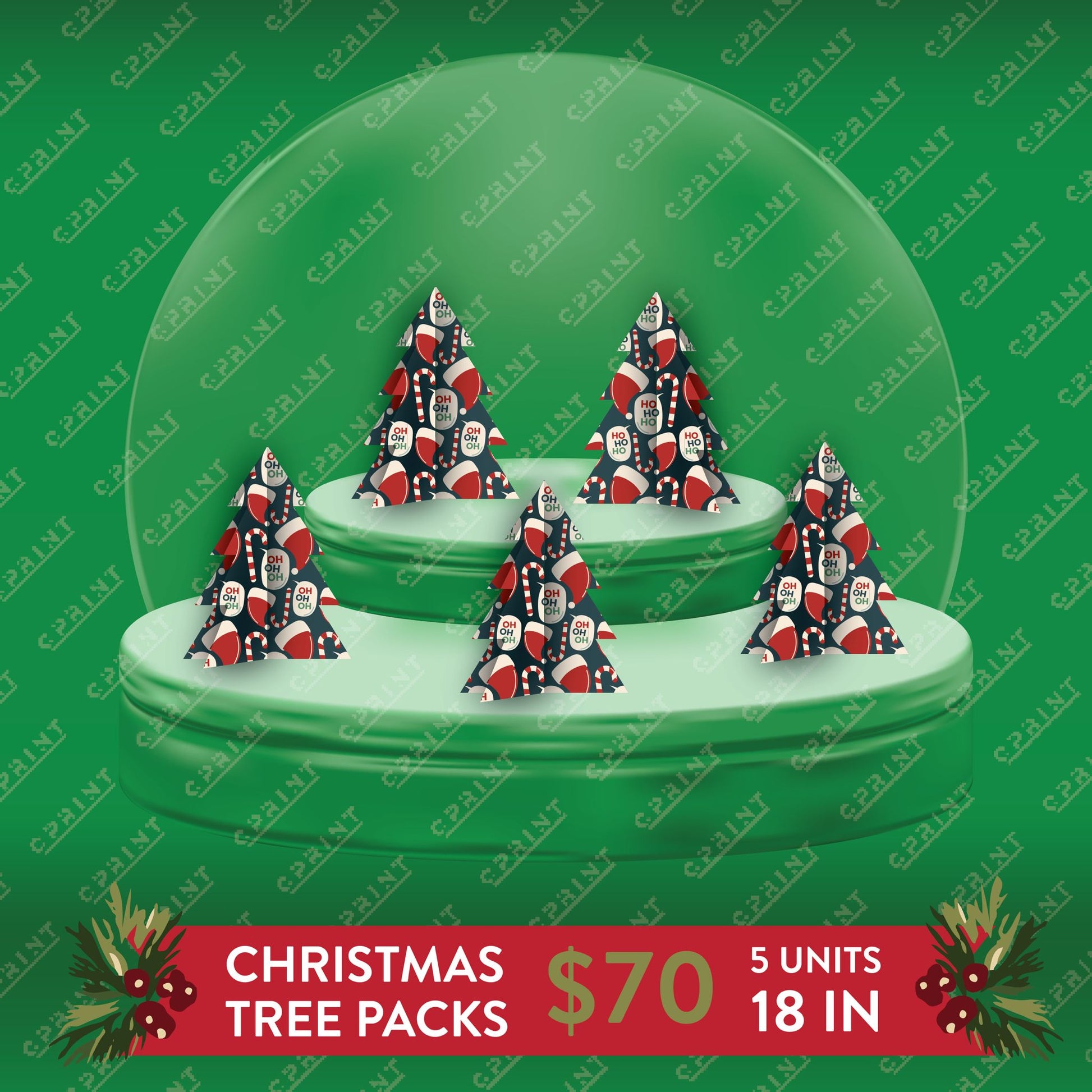 Christmas Tree Packs - C Print USA