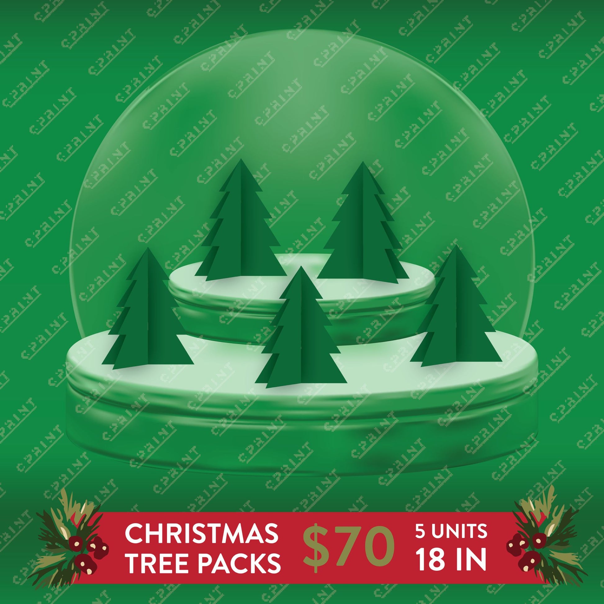 Christmas Tree Packs - C Print USA