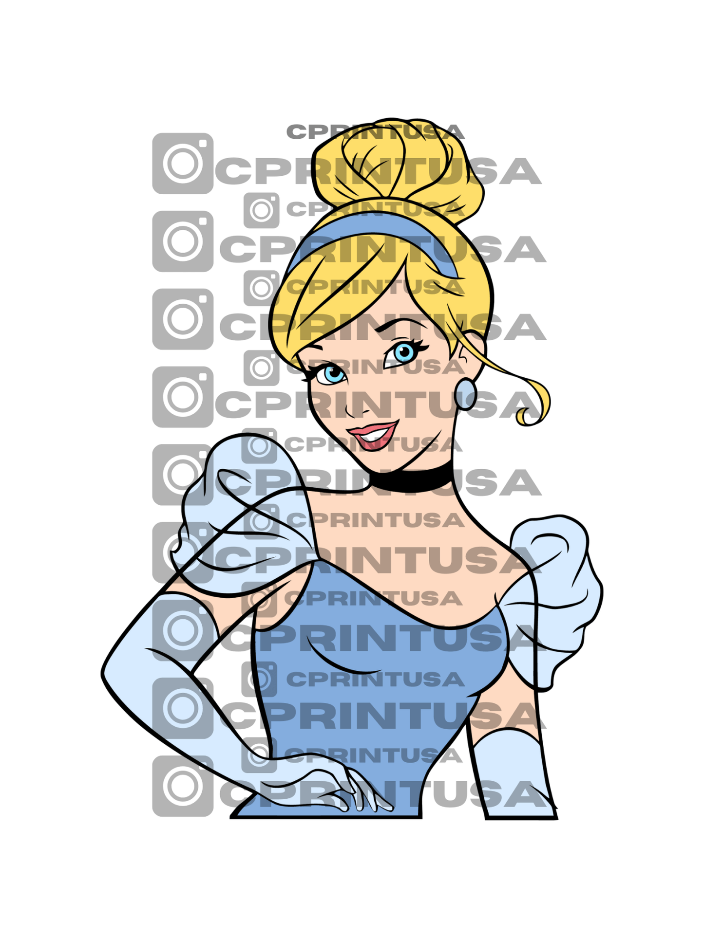 CINDERELLA CUT OUT - C Print USA