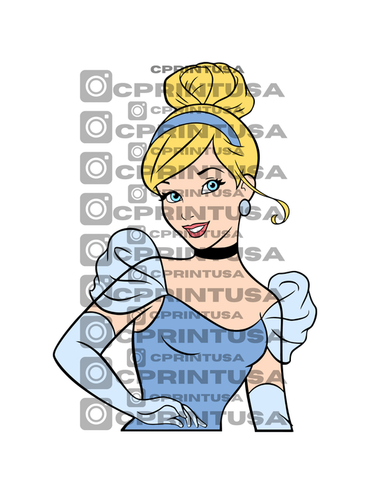 CINDERELLA CUT OUT - C Print USA