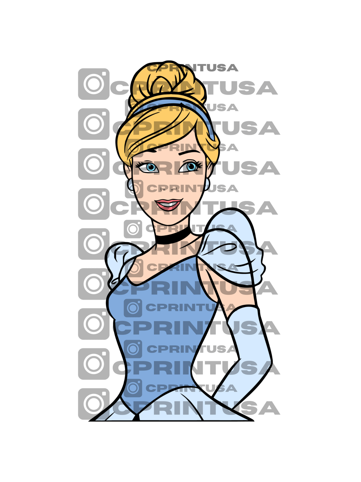 CINDERELLA CUT OUT - C Print USA