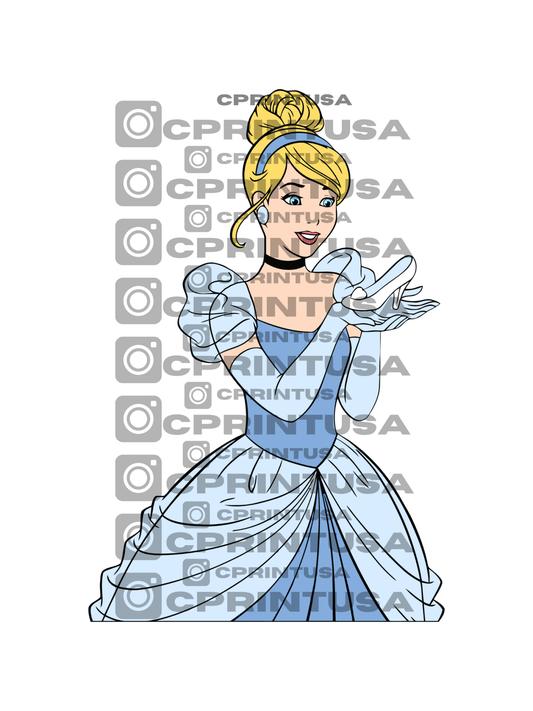 CINDERELLA CUT OUT - C Print USA