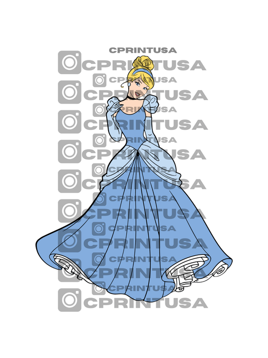 CINDERELLA CUT OUT - C Print USA