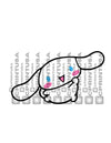 CINNAMOROLL CUT OUT - C Print USA