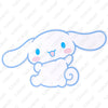 CINNAMOROLL CUT OUT - C Print USA